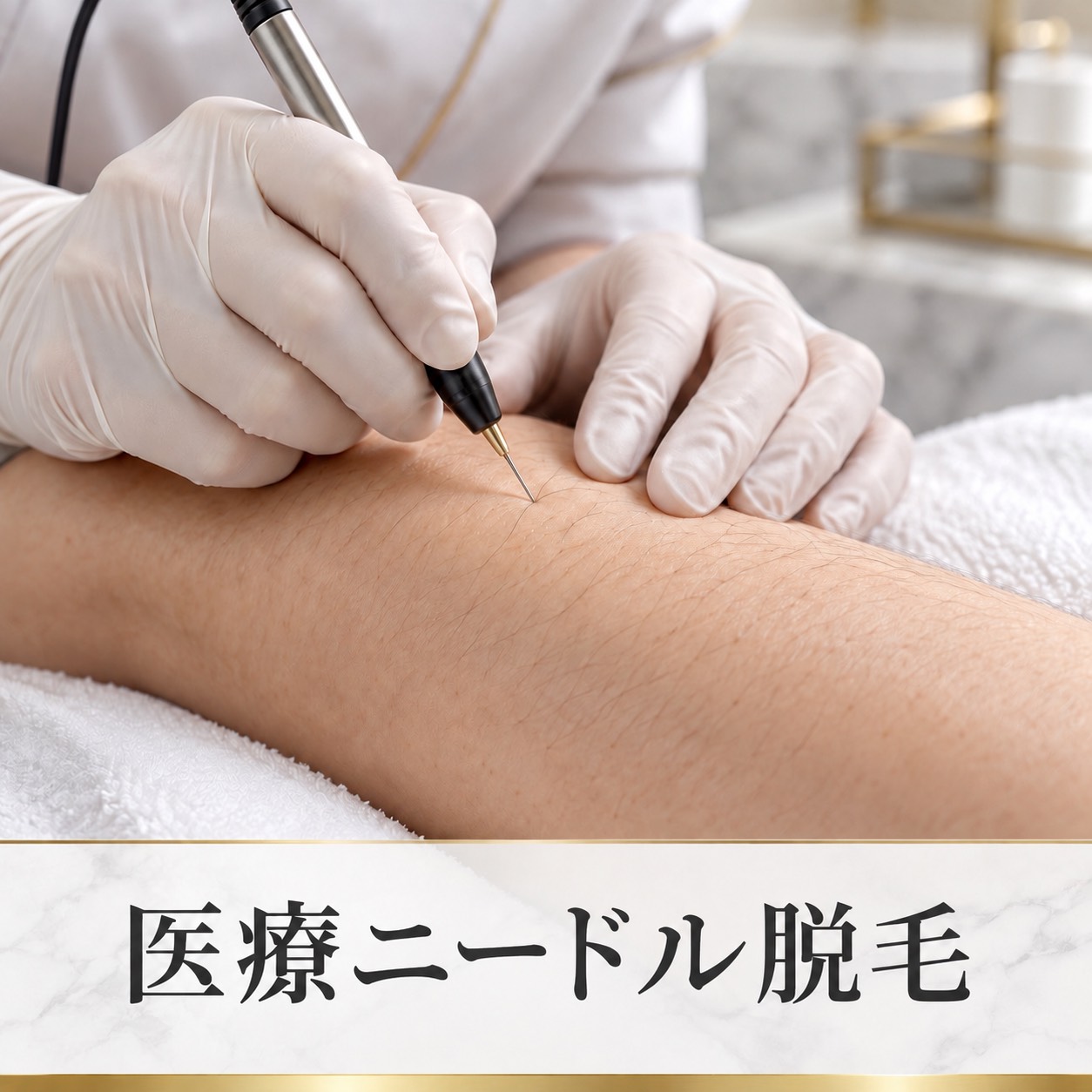 医療針脱毛(10分)